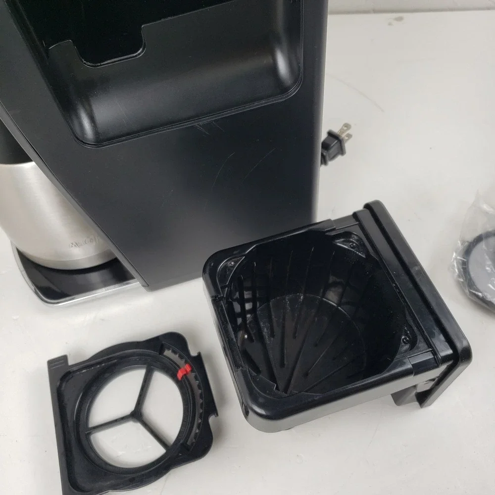 Mr. Coffee BVMC-PSTX91 10-Cup Thermal Programmable Coffee Maker Stainless Black